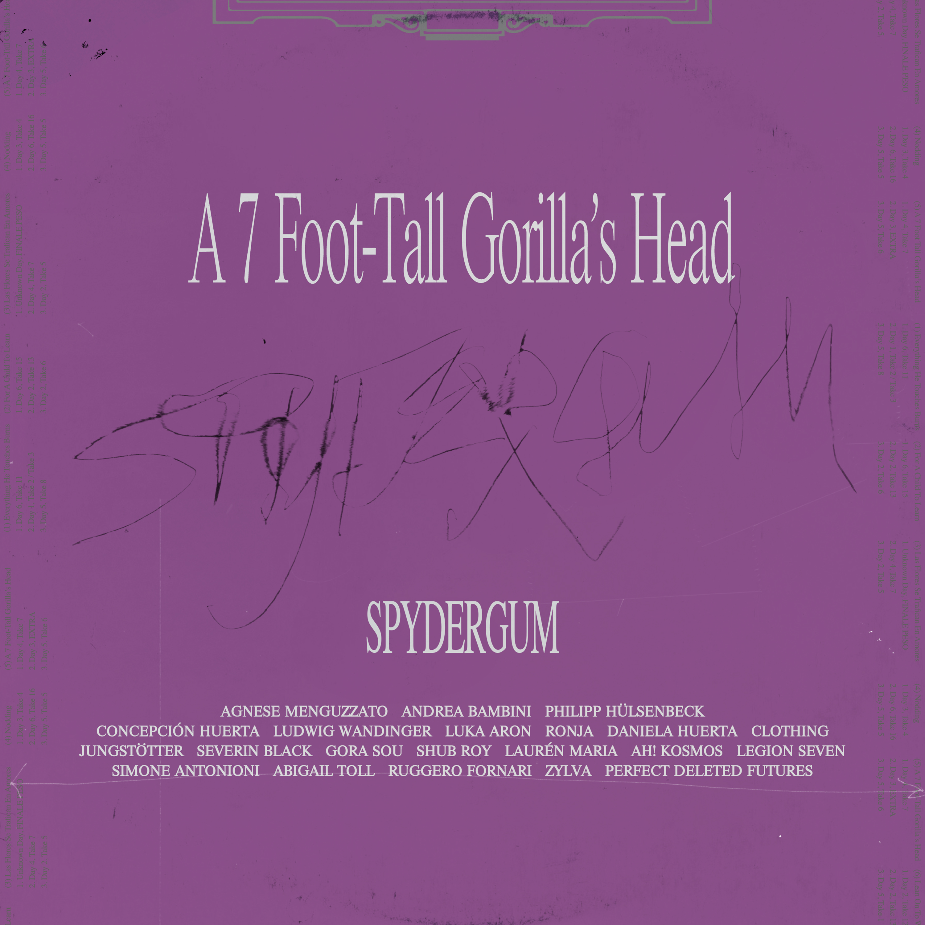 A 7 Foot-Tall Gorilla's Head · Spydergum